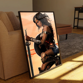 Wonder Woman Canvas Frames Wall Art